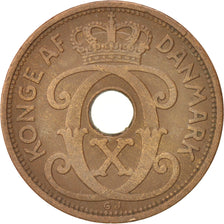 Denmark, Christian X, 5 Öre, 1929, Copenhagen, EF(40-45), Bronze, KM:828.2