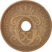 Denmark, Christian X, 5 Öre, 1929, Copenhagen, EF(40-45), Bronze, KM:828.2