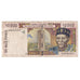 Biljet, West Afrikaanse Staten, 10,000 Francs, Undated (1995), KM:114Ac, TB