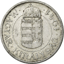 Moneda, Hungría, 2 Pengö, 1941, MBC, Aluminio, KM:522.1