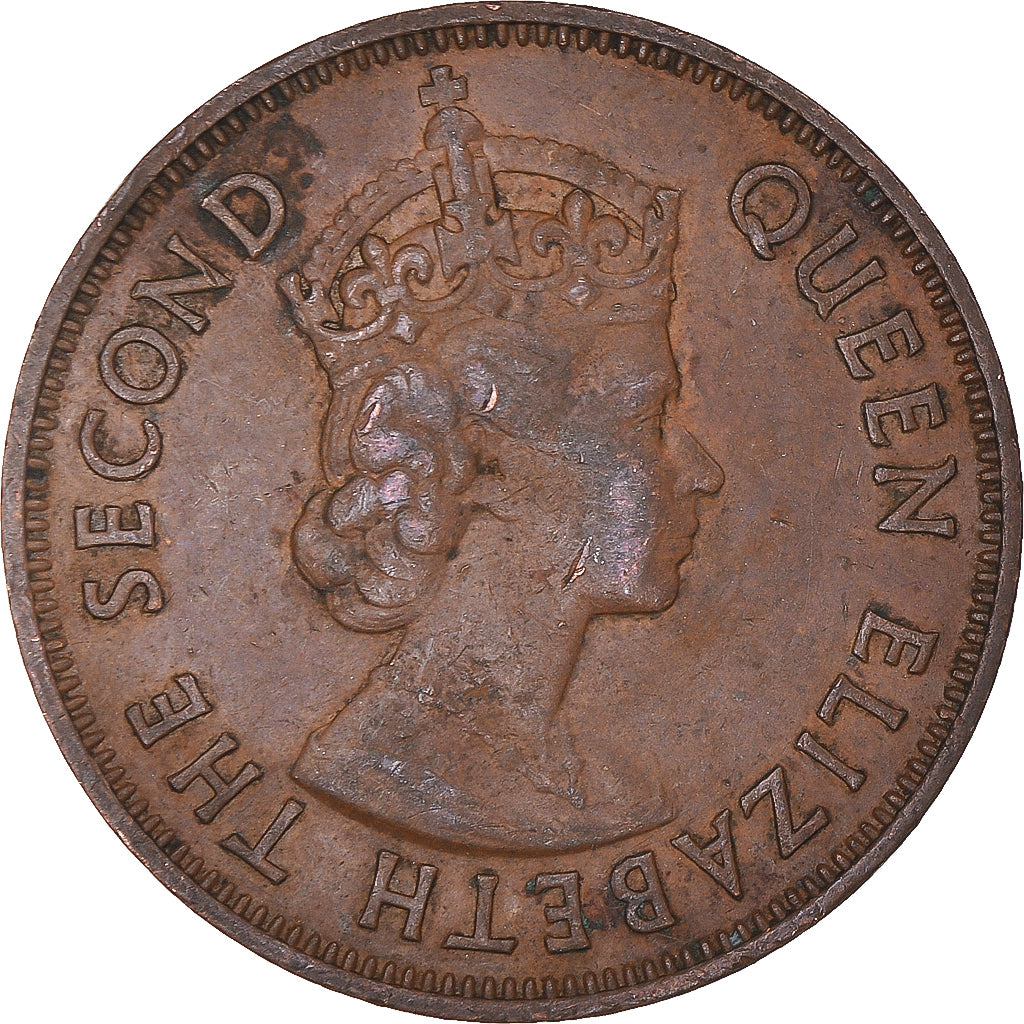 Moneta, Mauritius, 5 Cents, 1975