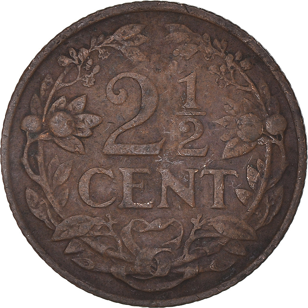Moeda, Curaçau, 2-1/2 Cents, 1948