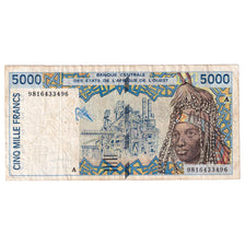 Banknote, West African States, 5000 Francs, Undated (1998), KM:113Ag, EF(40-45)
