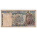 Billete, 5000 Francs, Estados del África Occidental, KM:113Ad, BC
