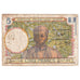 French Equatorial Africa, 5 Francs, KM:6a, VF(30-35)