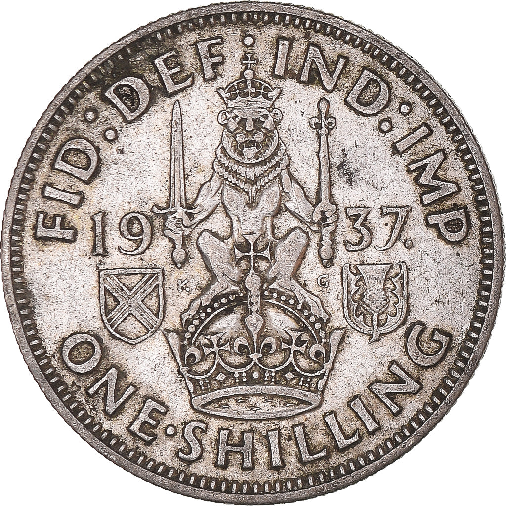 Munten, Groot Bretagne, Shilling, 1937