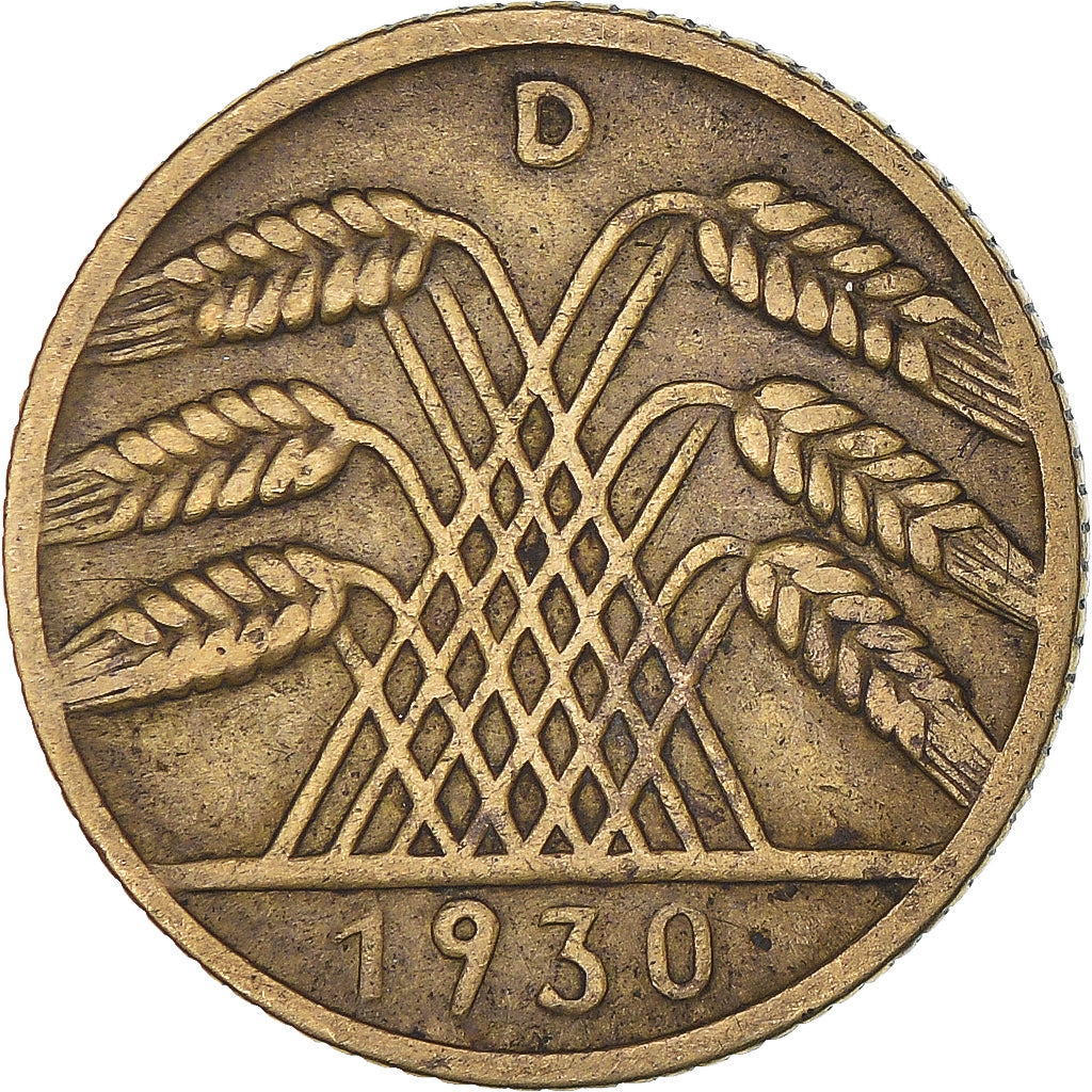 Munten, Duitsland, 10 Reichspfennig, 1930