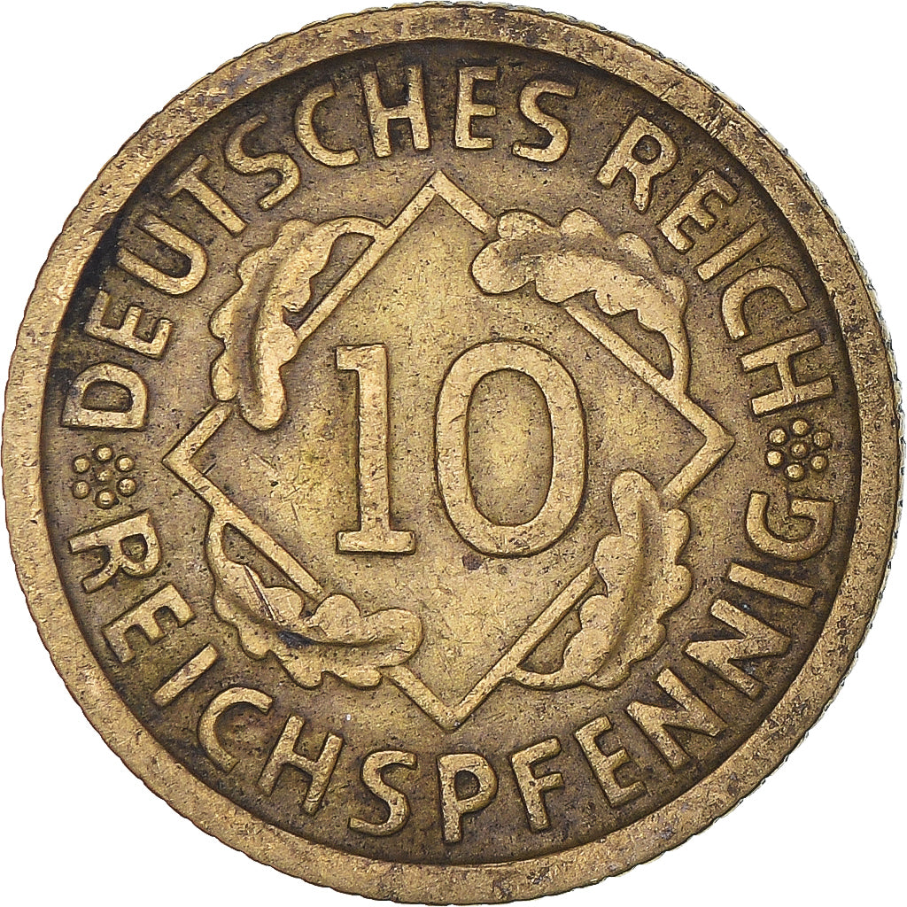 Munten, Duitsland, 10 Reichspfennig, 1930