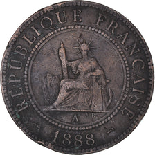 Moeda, INDOCHINA FRANCESA, Cent, 1888