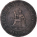 Moeda, INDOCHINA FRANCESA, Cent, 1888