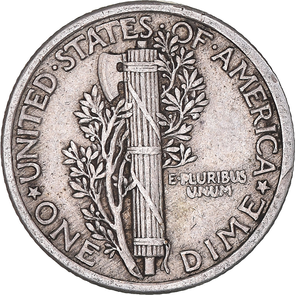 Münze, Vereinigte Staaten, Dime, 1917