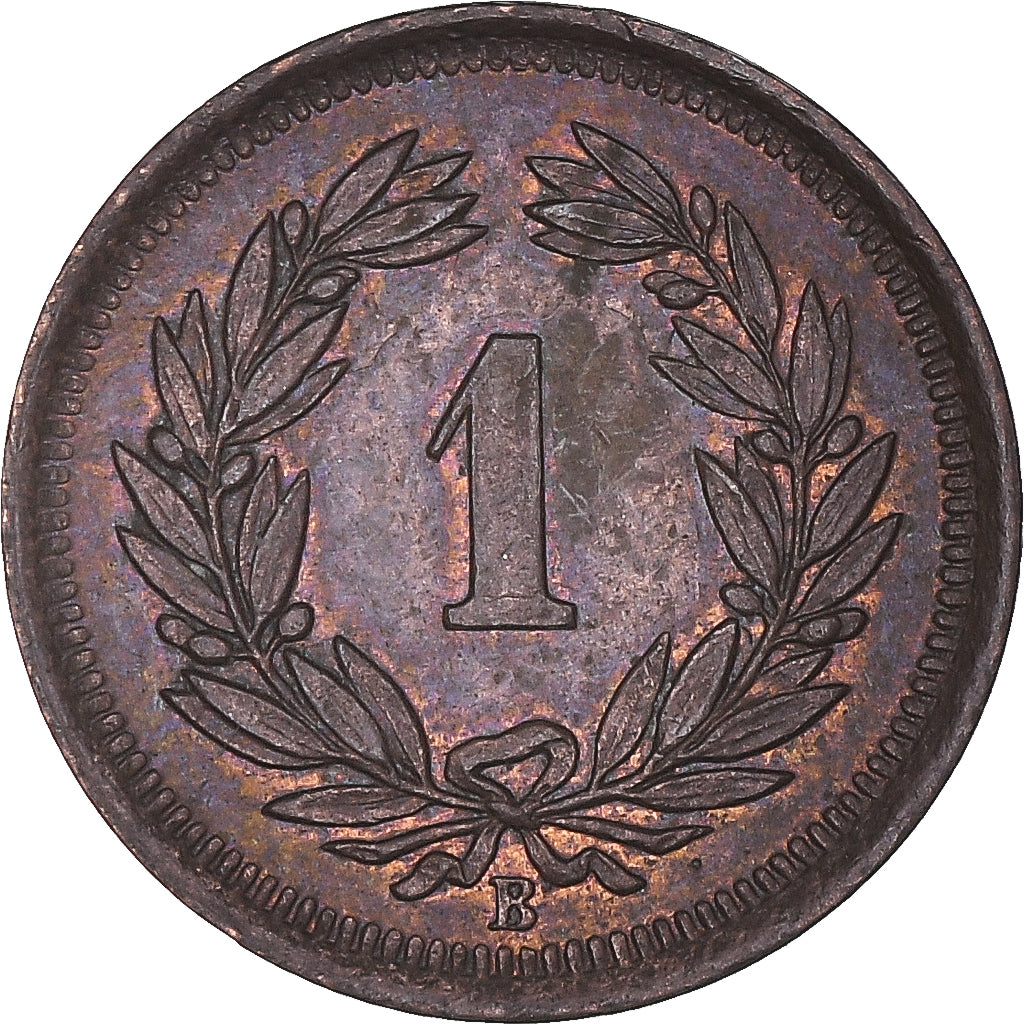 Moneta, Svizzera, 1 Rappen, 1908