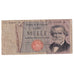 Billete, 1000 Lire, 1975, Italia, 1975-08-05, KM:101d, BC