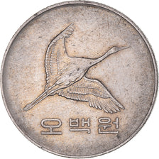 Monnaie, Corée du Sud, 500 Won, 1982