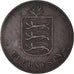 Monnaie, Guernesey, 4 Doubles, 1914