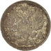 Russia, Nicholas II, 20 Kopeks, 1915, EF(40-45), Silver, KM:22a.2