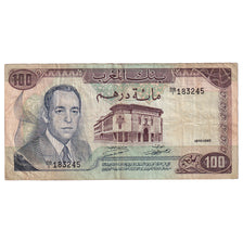 Banknote, Morocco, 100 Dirhams, 1970, KM:59a, VF(20-25)