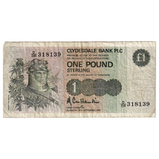 Banknote, Scotland, 1 Pound, 1987, 1987-09-01, KM:211d, VG(8-10)