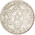 Morocco, Mohammed V, 200 Francs, 1953, Paris, AU(55-58), Silver, KM:53