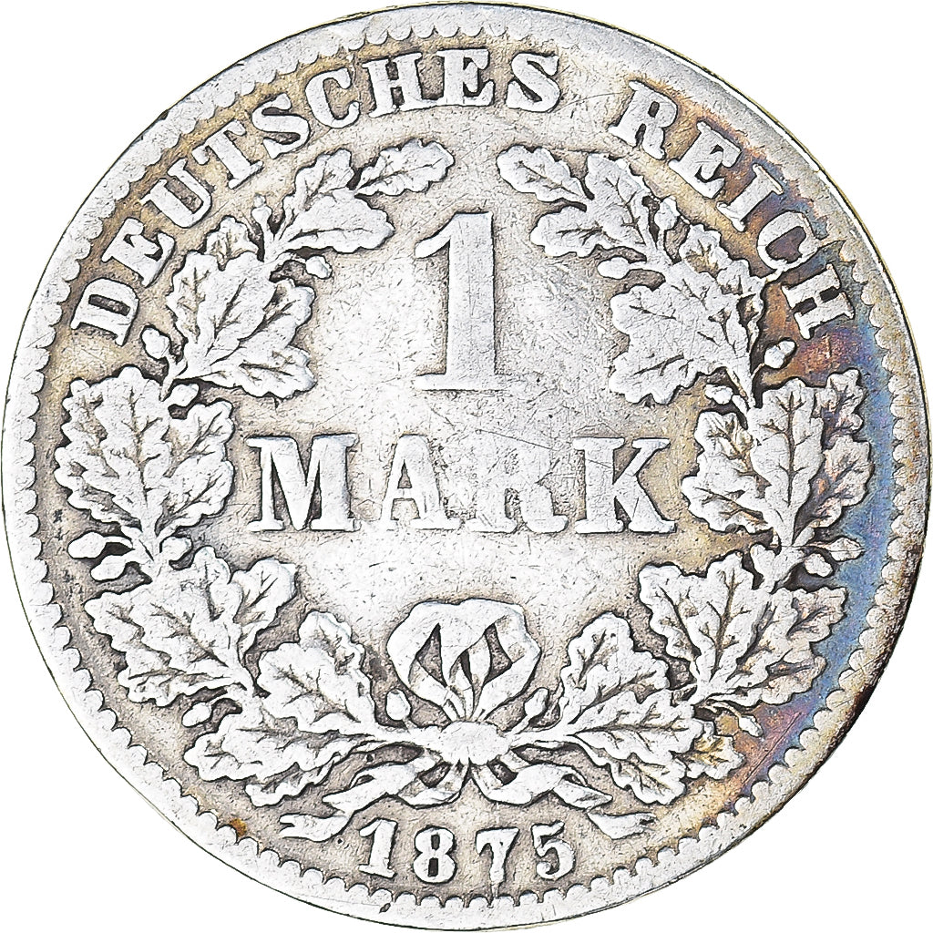 Coin, GERMANY - EMPIRE, Mark, 1875