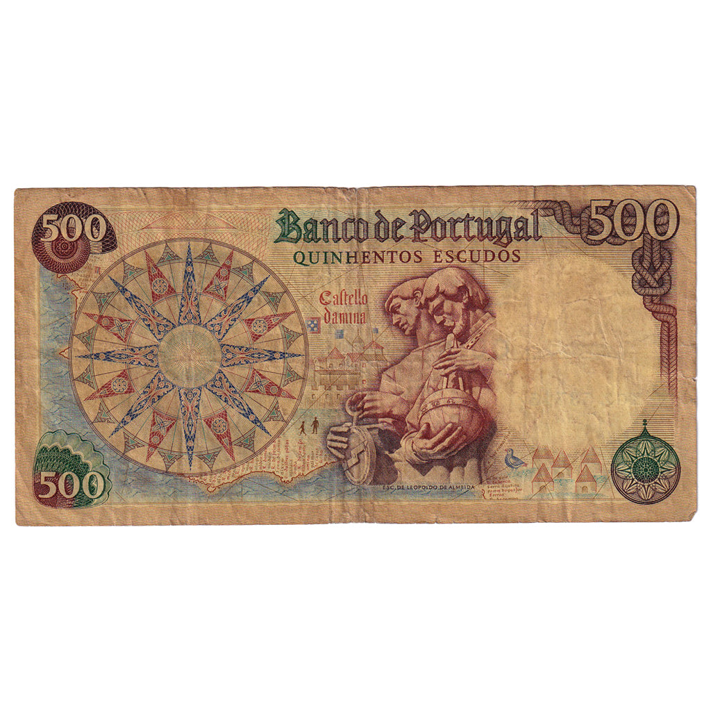 Banconote, Portogallo, 500 Escudos, 1979, 1979-09-06, KM:170b, B+