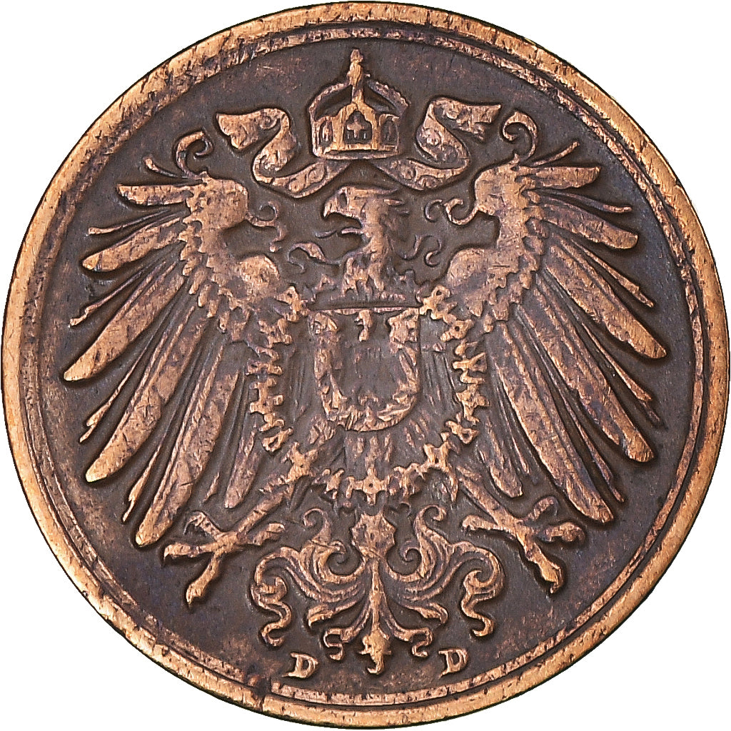 Moneta, Niemcy, Pfennig, 1916