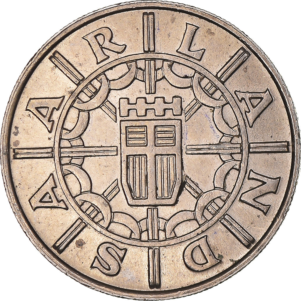 Munten, SAARLAND, 100 Franken, 1955