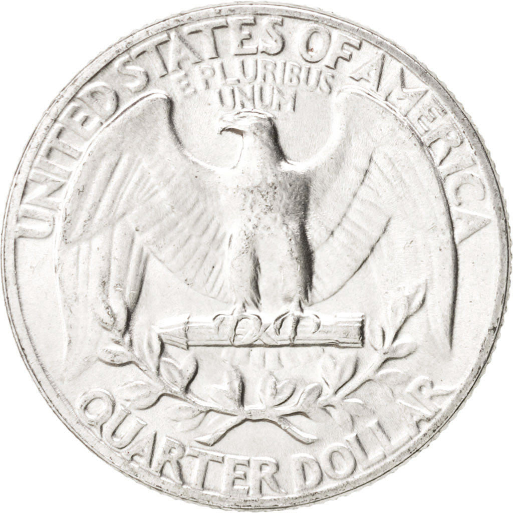 United States, Washington Quarter, 1954, Philadelphia, MS(60-62), KM 164
