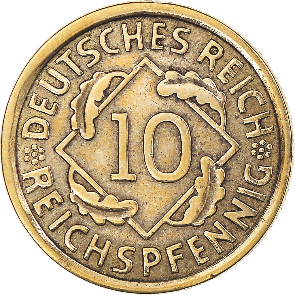 Coin, Germany, 10 Reichspfennig, 1932