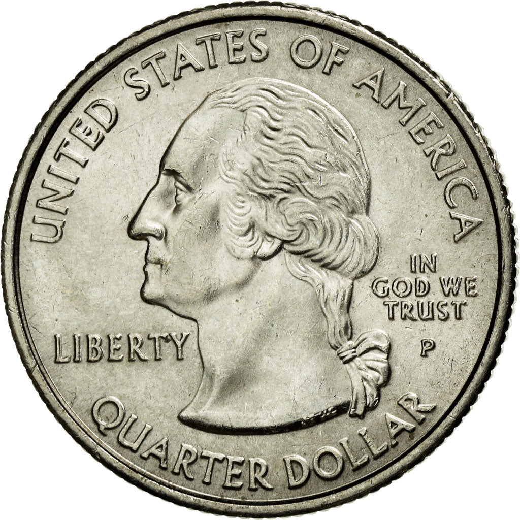 Coin, United States, Quarter, 2001, U.S. Mint, Philadelphia, AU(55-58)