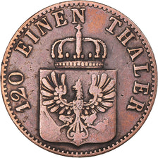 Coin, German States, 3 Pfennig, 1856
