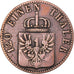 Coin, German States, 3 Pfennig, 1856