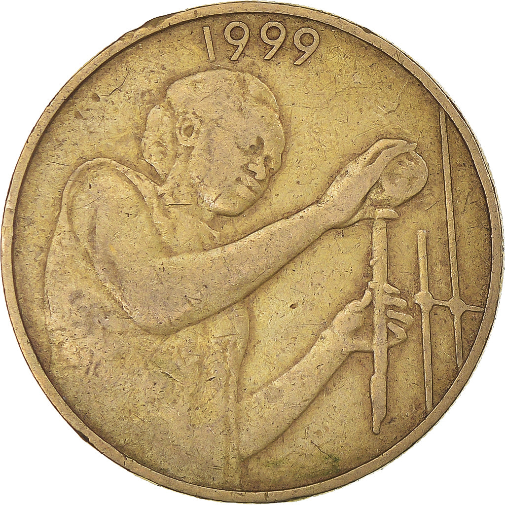 Münze, West African States, 25 Francs, 1999