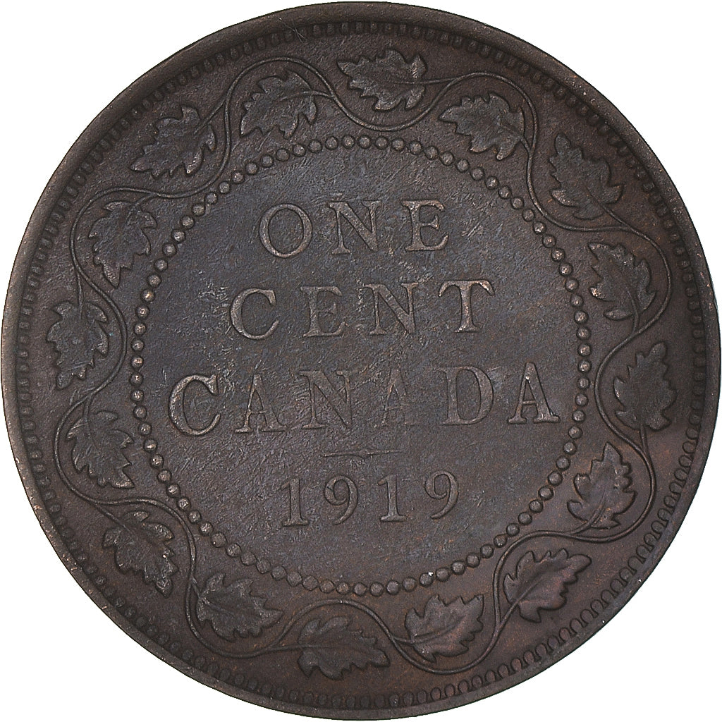 Moneta, Canada, Cent, 1919