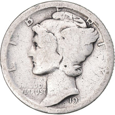 Moneta, Stati Uniti, Dime, 1917