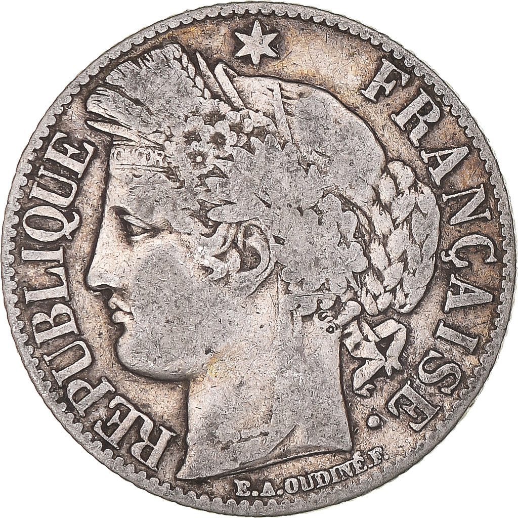 Coin, France, Franc, 1888