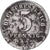 Coin, GERMANY, WEIMAR REPUBLIC, 5 Pfennig, 1922