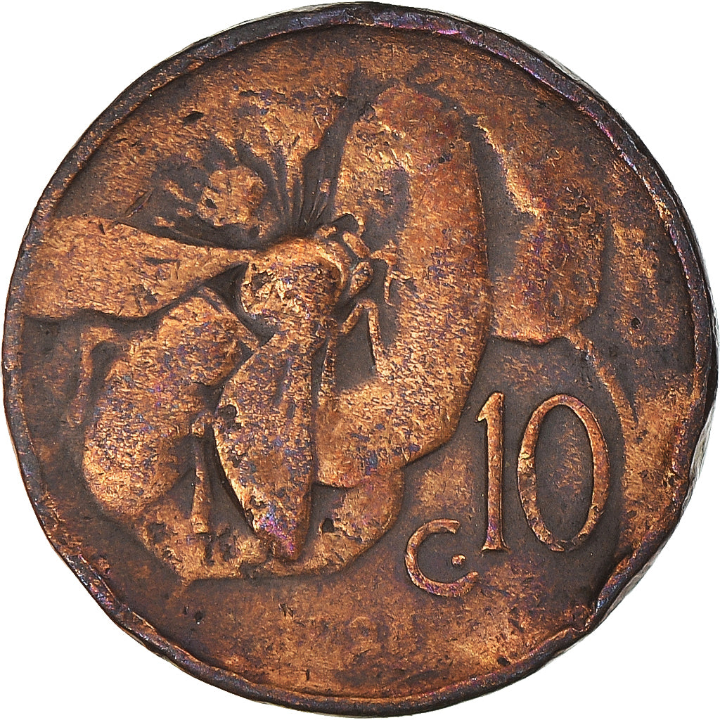 Moeda, Itália, 10 Centesimi, Undated