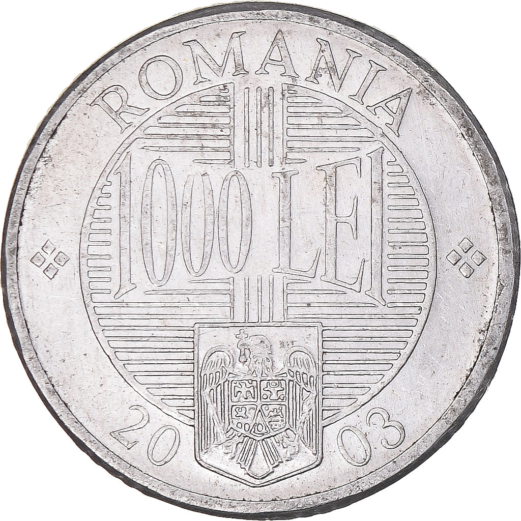 Moeda, Roménia, 1000 Lei, 2003