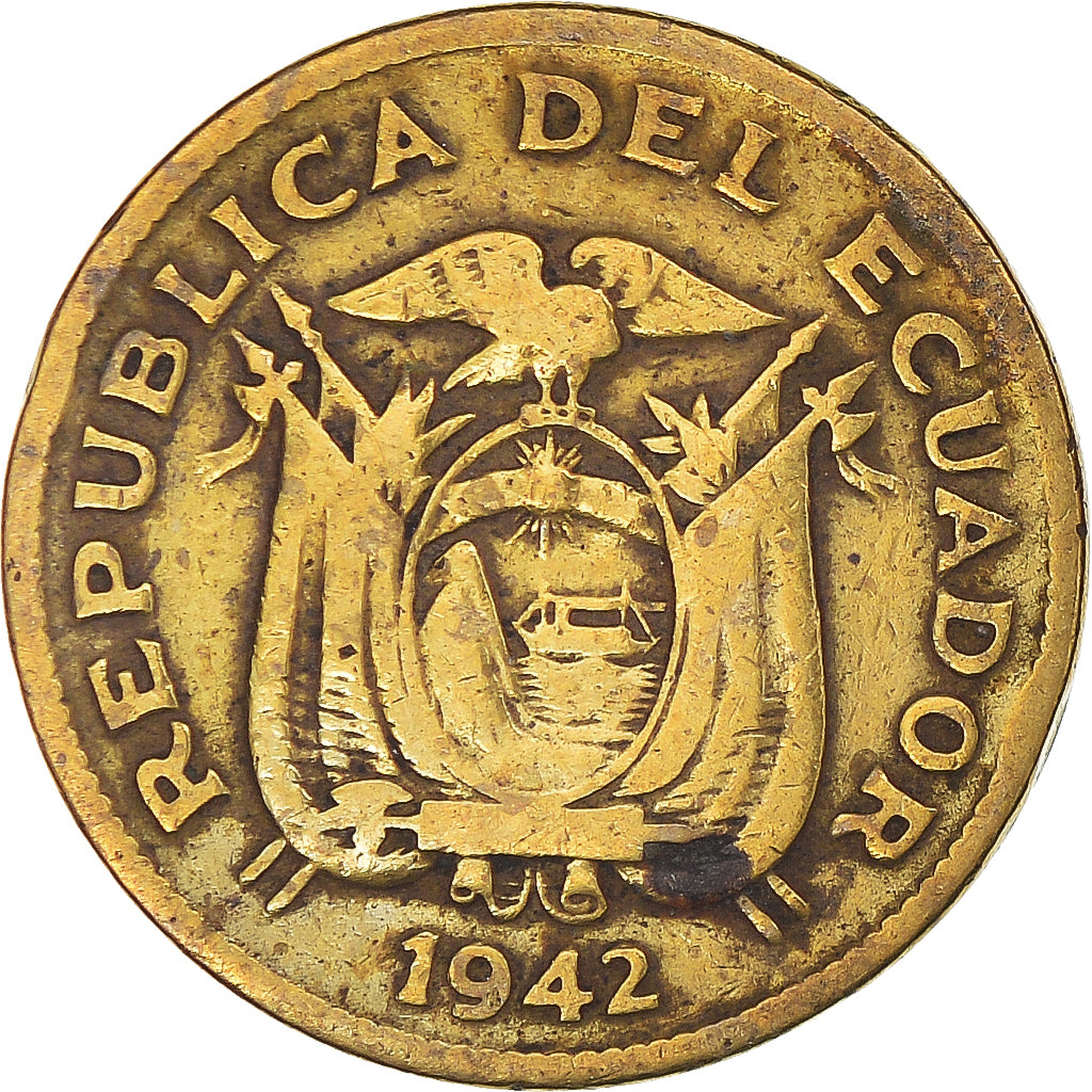 Moeda, Equador, 20 Centavos, 1942