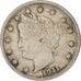Coin, United States, Liberty Nickel, 5 Cents, 1911, U.S. Mint, Philadelphia