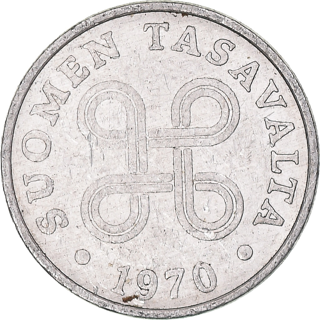 Moneta, Finlandia, Penni, 1970