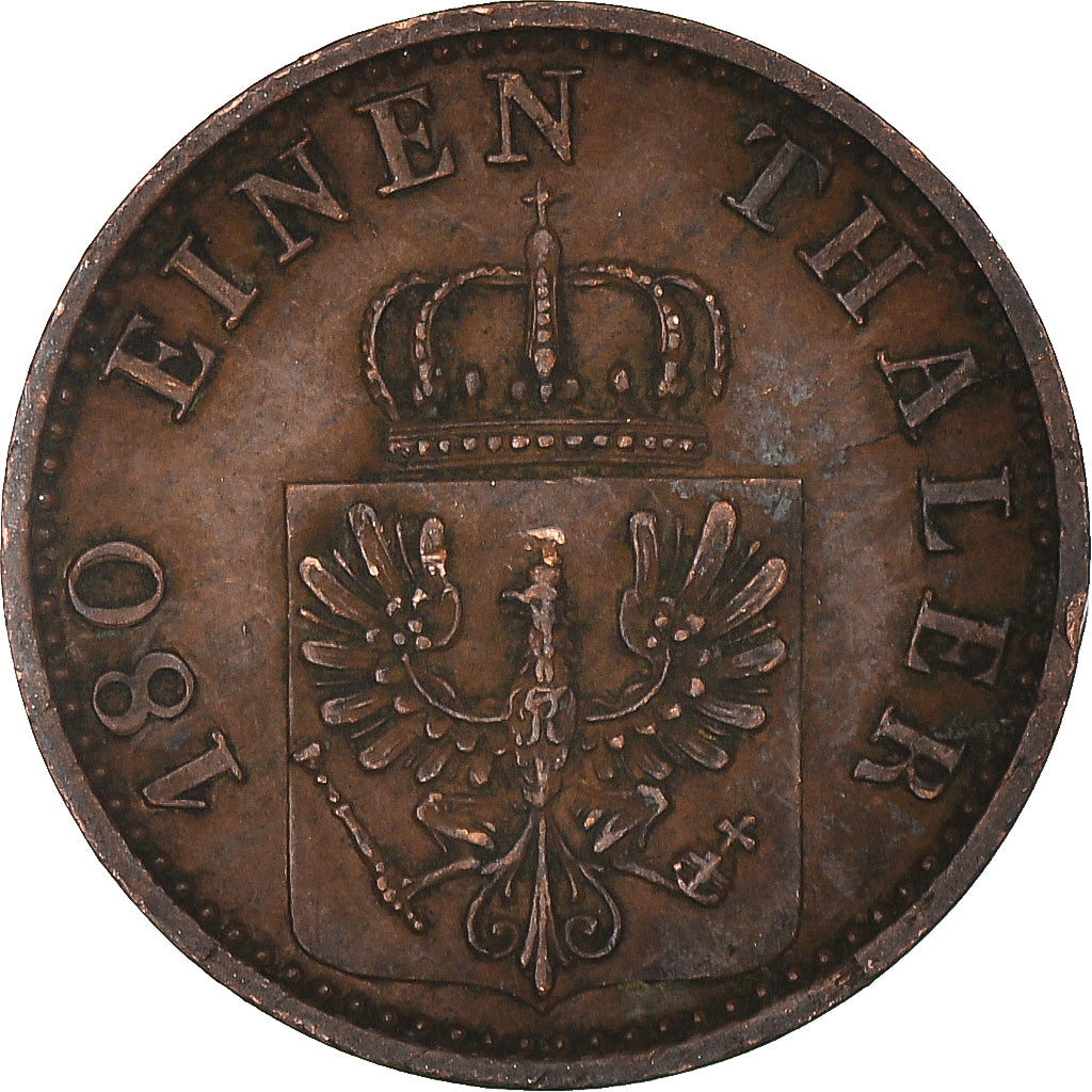 Coin, German States, 2 Pfennig, 1870