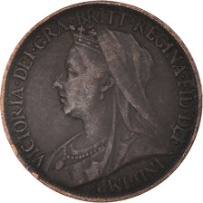 Coin, Great Britain, Farthing, 1901