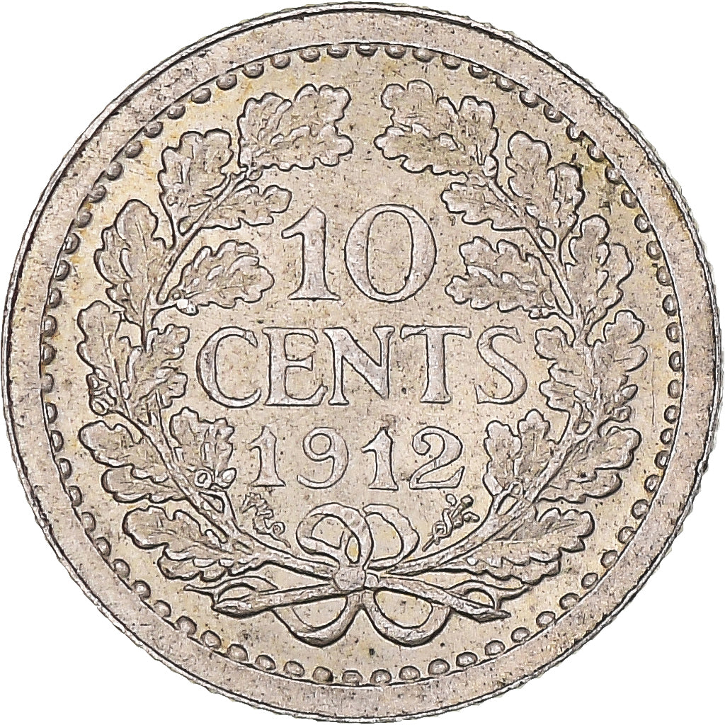 Coin, Netherlands, 10 Cents, 1912