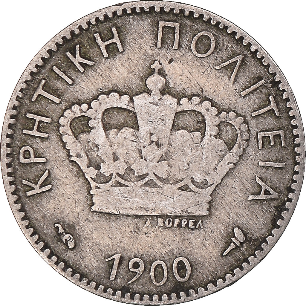 Coin, Greece, 5 Lepta, 1900