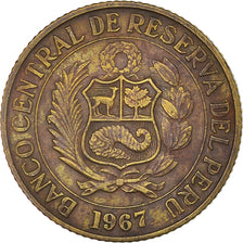 Monnaie, Pérou, 25 Centavos, 1967