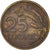 Moeda, Peru, 25 Centavos, 1967