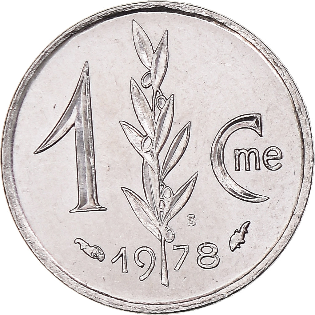 Coin, Monaco, Centime, 1978
