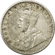 Coin, INDIA-BRITISH, George V, Rupee, 1913, Bombay, EF(40-45), Silver, KM:524